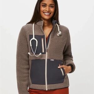 Figs On-Shift Sherpa Jacket